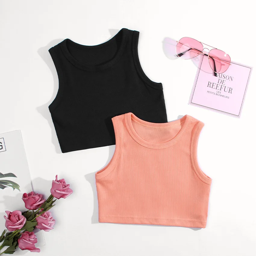 Summer Clothing Baby Girl - Estate ragazze biancheria intima camicie senza