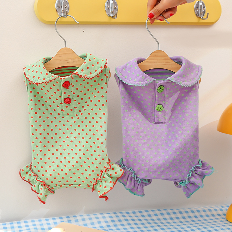 Summer Clothing Wraps - Abbigliamento Estivo in Cotone a Pois