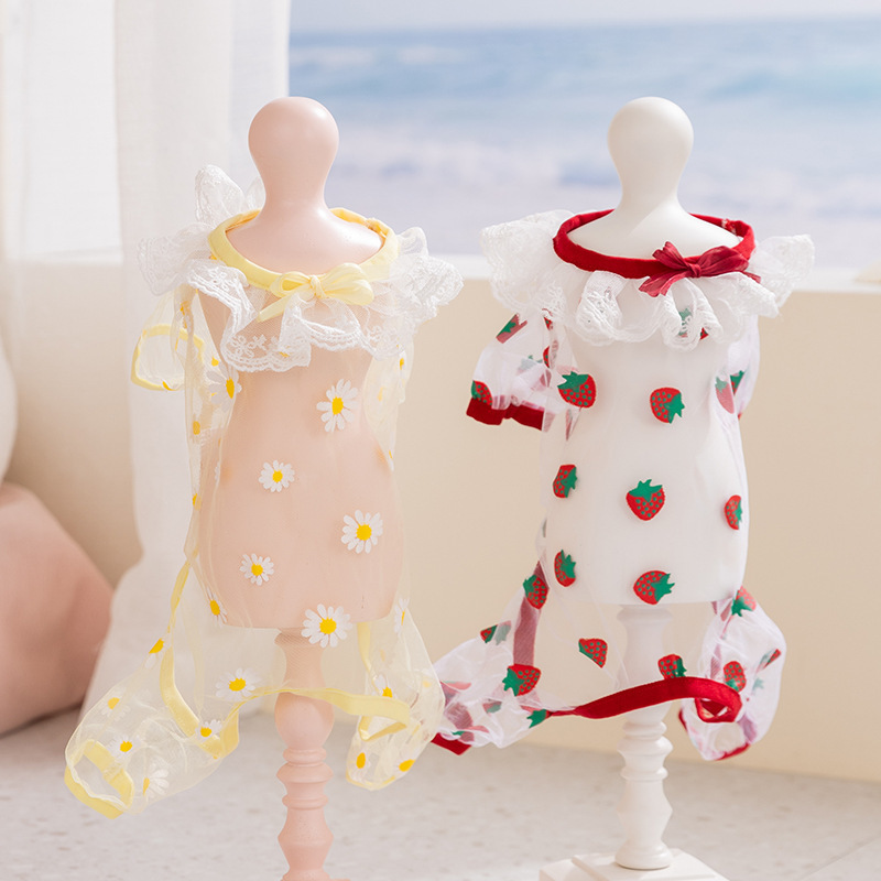 Summer Clothing Wraps - 2 pezzi di abbigliamento per gatti