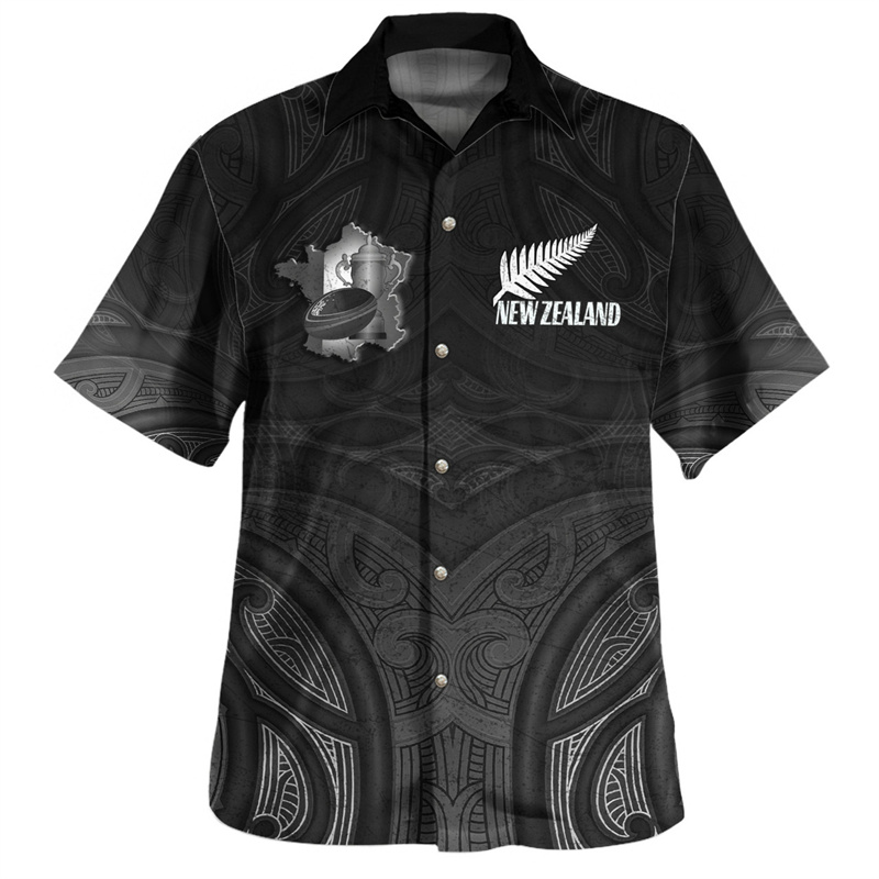 Summer Clothing Nz - Estate Harajuku 3D nuova zelanda Maori