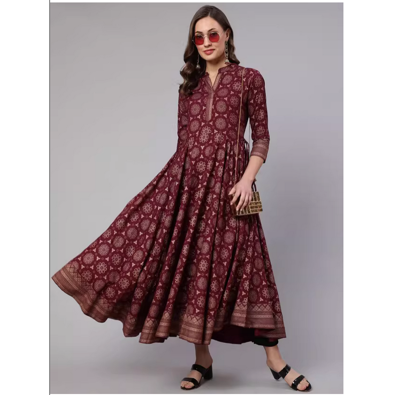 Summer Clothing Pakistan - Collezione Primavera/Estate Abito Lungo in Seta