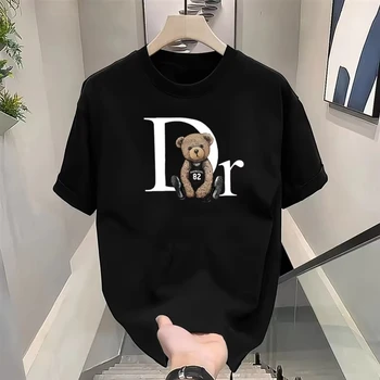 Summer Clothing Brands - T-shirt di Lusso con Stampa Orsetto