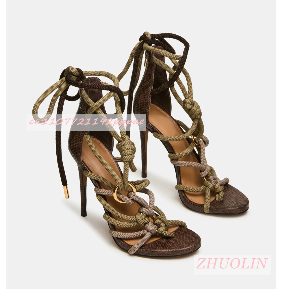 Summer Clothing Stores - Sandali Donna con Tacco a Spillo,