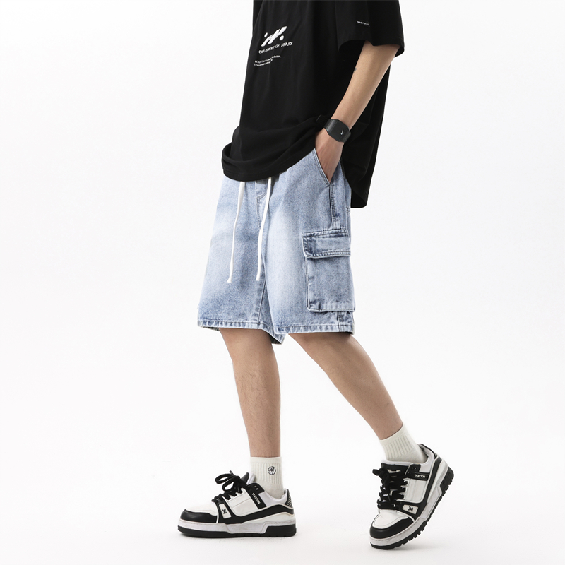 Summer Clothing Brands - Pantaloncini Estivi da Uomo in Denim,