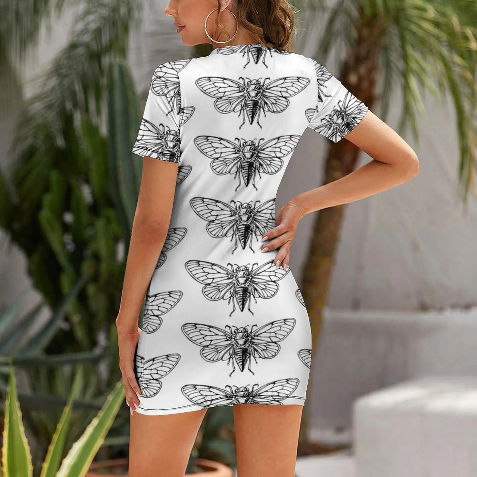 Abito a maniche corte con dise - Summer Clothing Drawing recensione e prezzo