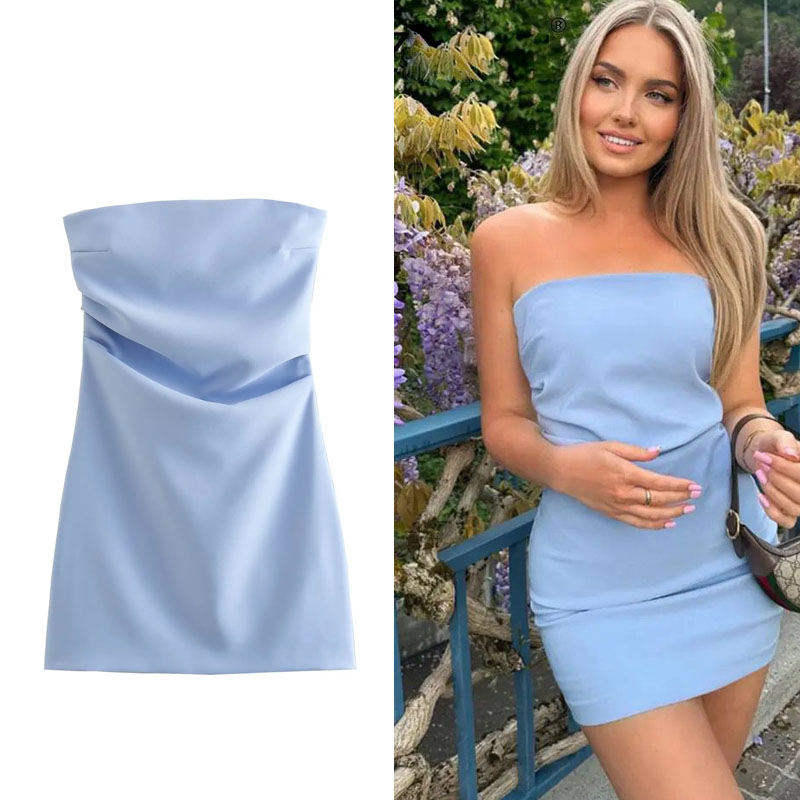 TRAF Dress Donna Corsetto con  - Summer Zara recensione e prezzo