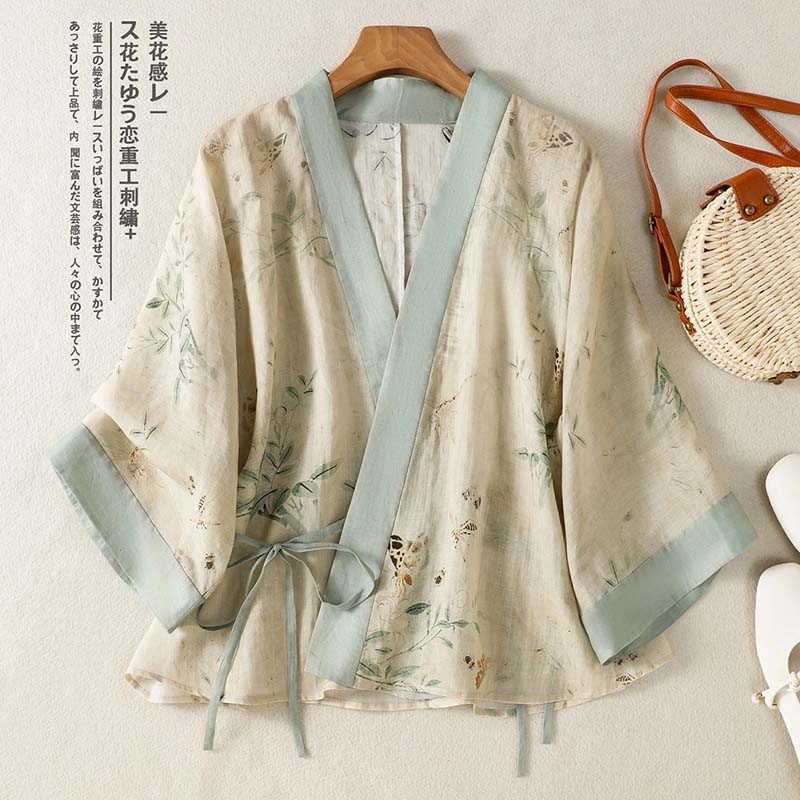 Cardigan Kimono Corto Floreale - Summer Clothing Wraps recensione e prezzo