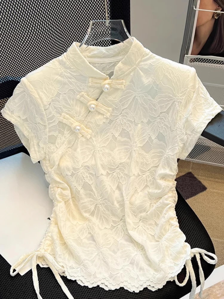 Camicie in stile cinese Stand  - Summer Clothing Drawing recensione e prezzo