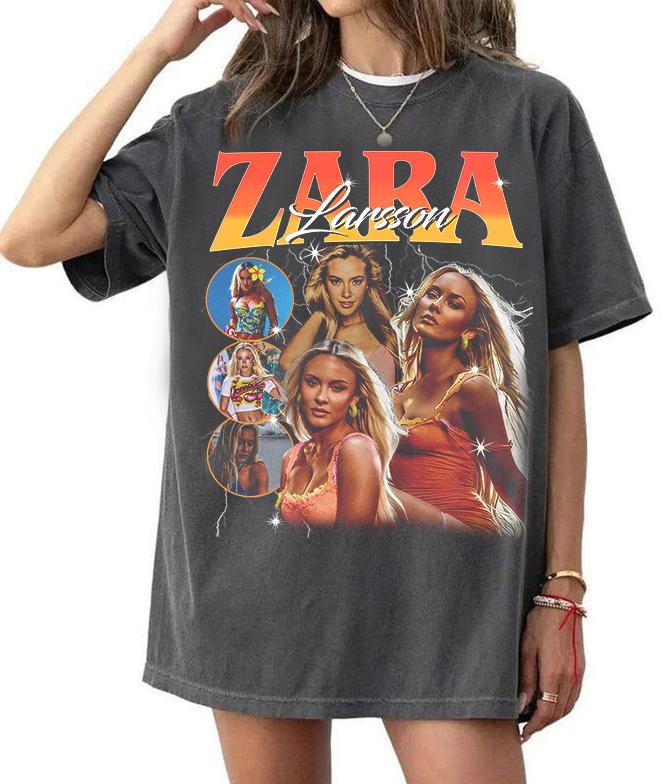 T-shirt retrò di Zara Larsson, - Summer Zara recensione e prezzo