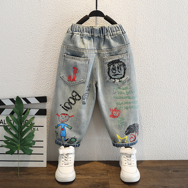 Jeans per neonato per bambini  - Summer Clothing Drawing recensione e prezzo